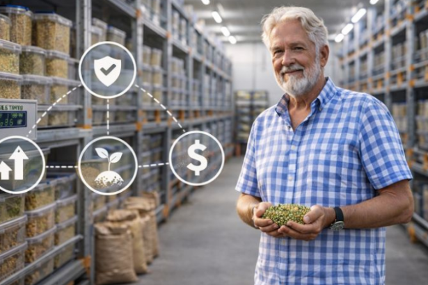 Sementes guardadas com segurança garantem estoque, vigor e rentabilidade ao produtor, destaca Aldo Vendramin.